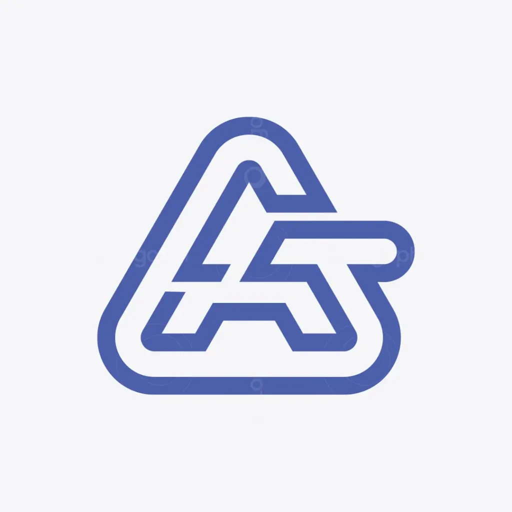 AG One Line Monogram Logo for sale