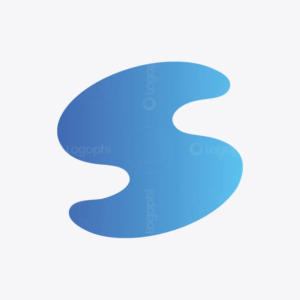 Abstract Fluid S Logo for sale