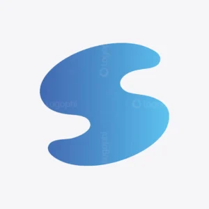 Abstract Fluid S Logo for sale