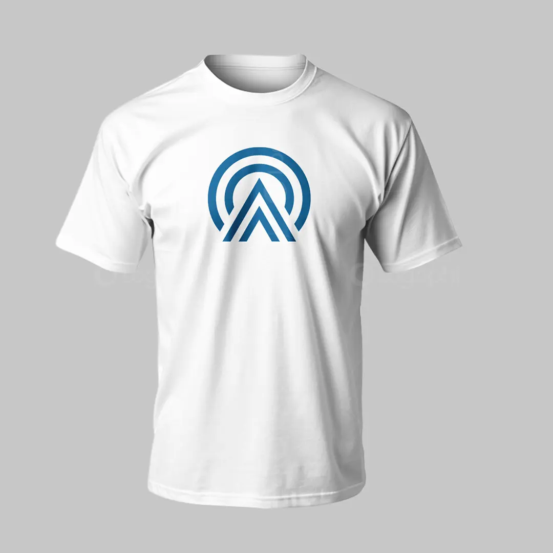 Abstract Growth Signal Logo for sale T-Shirt Mockup