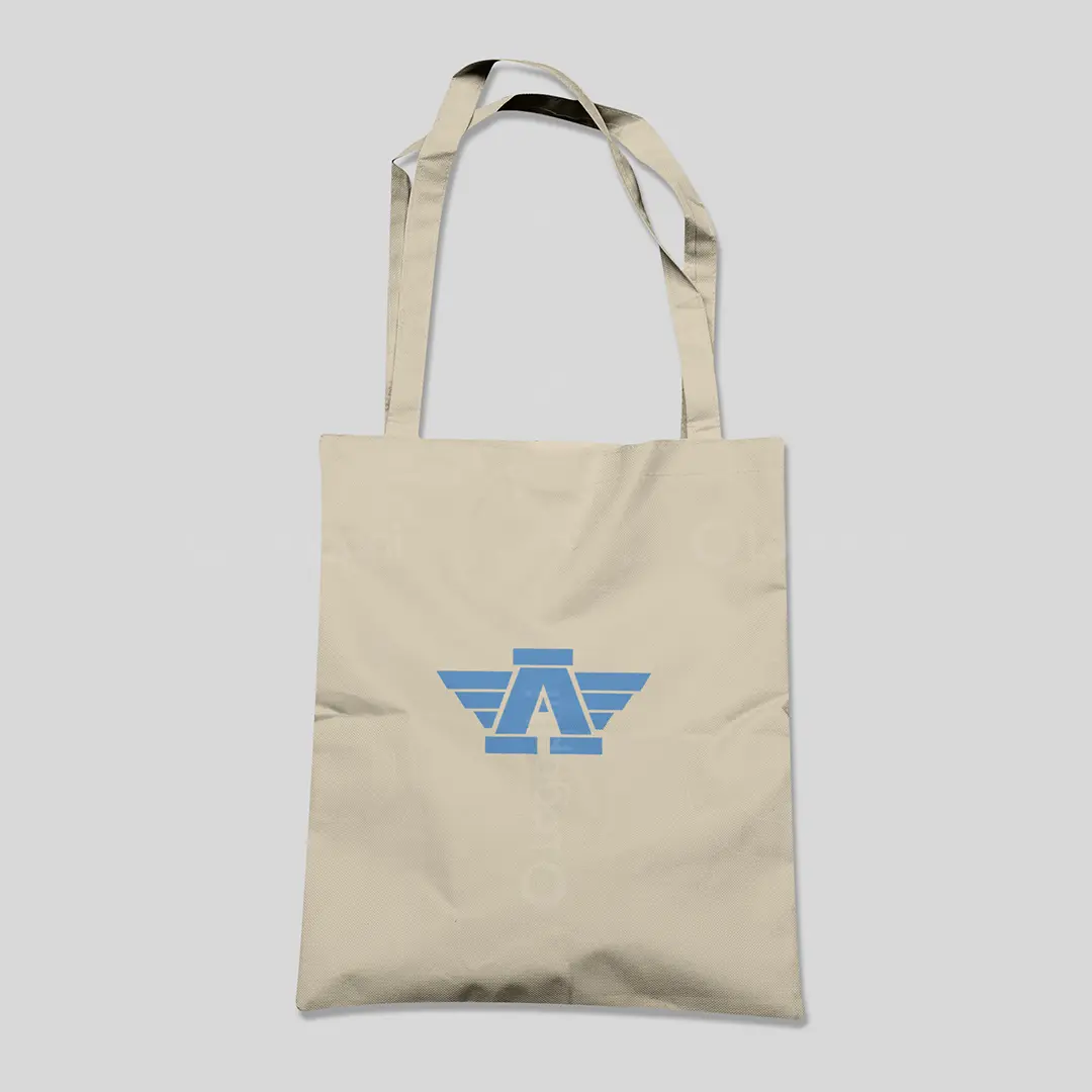 Ancient Wings A Monogram Logo for sale Bag Mockup