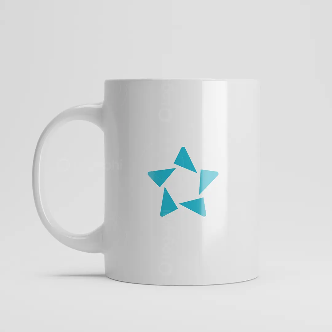 Aperture Star Logo for sale Mug Mockup