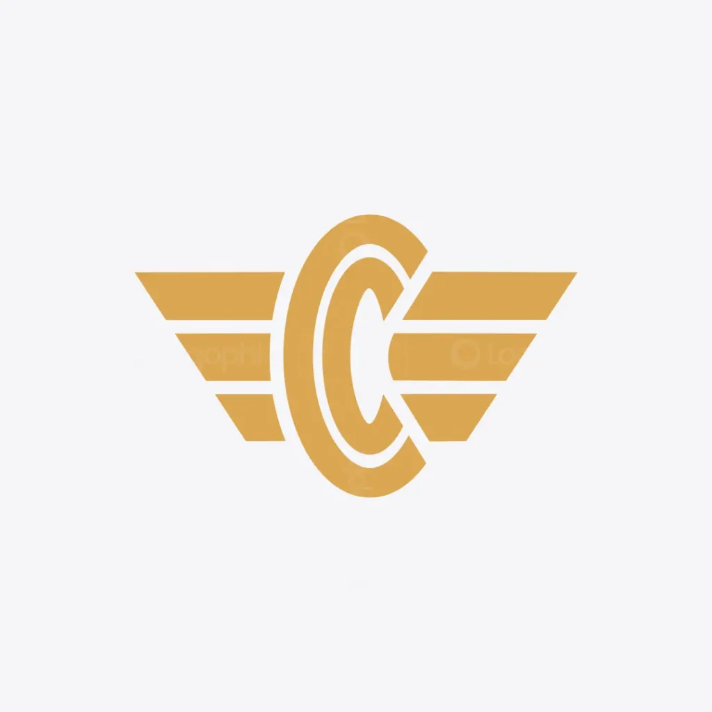 C Wings Monogram Logo for sale