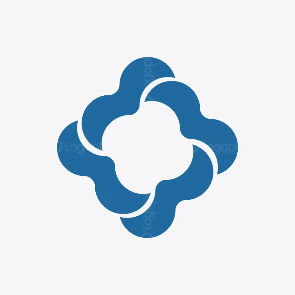 Cloud Link Abstract Logo for sale