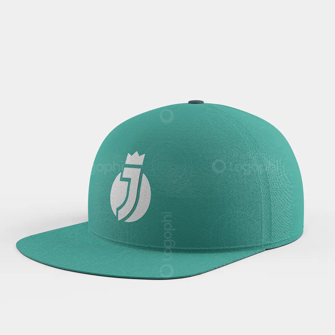 J Crown Circle Logo for sale Mockup Hat