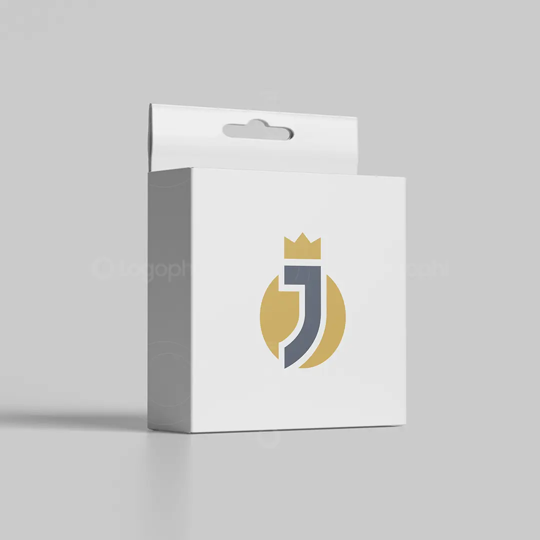 J Crown Circle Logo for sale Mockup Box