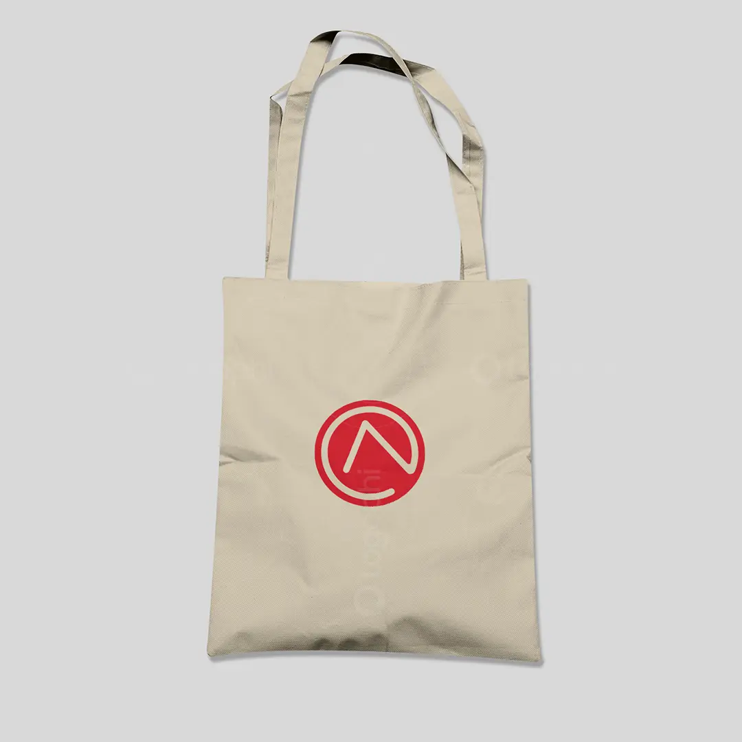Letter A Circle Logo for sale Bag Mockup
