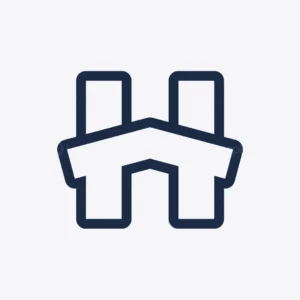 Letter H House Logo for sale