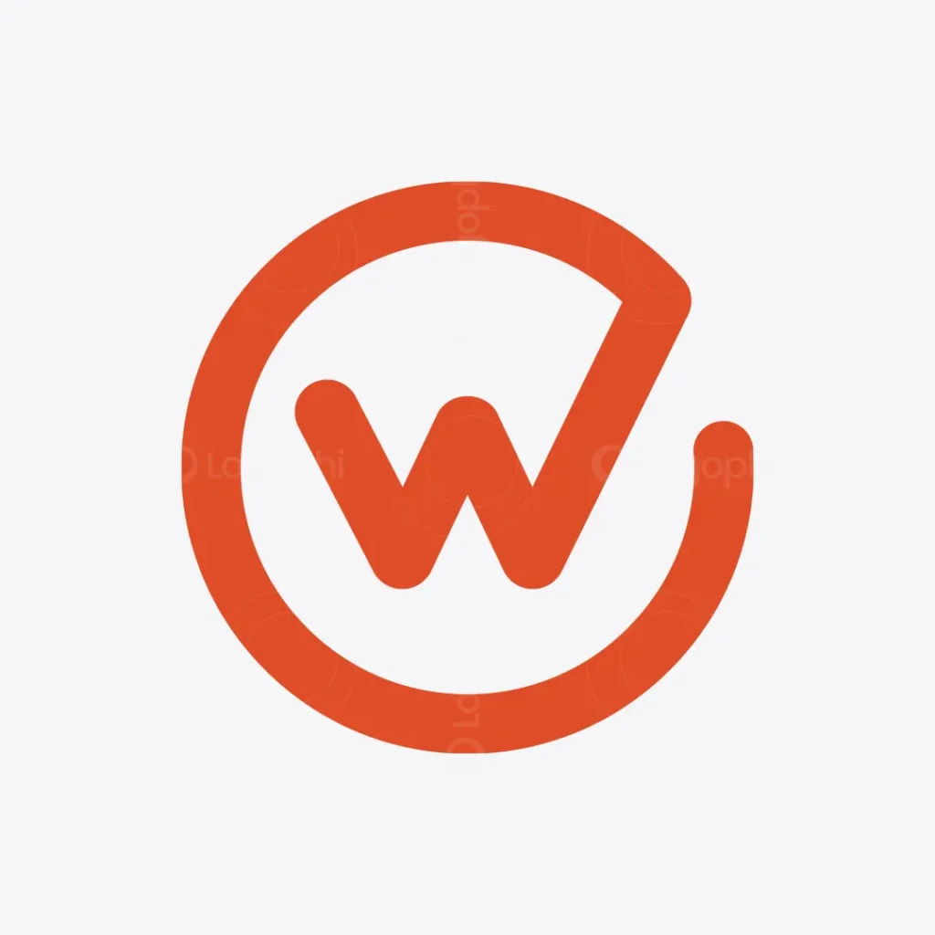 Modern Letter W Logo for sale