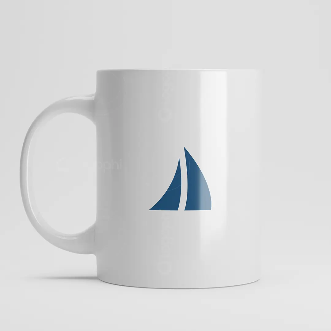 Nautical Wind Logo for sale Mug Mockup