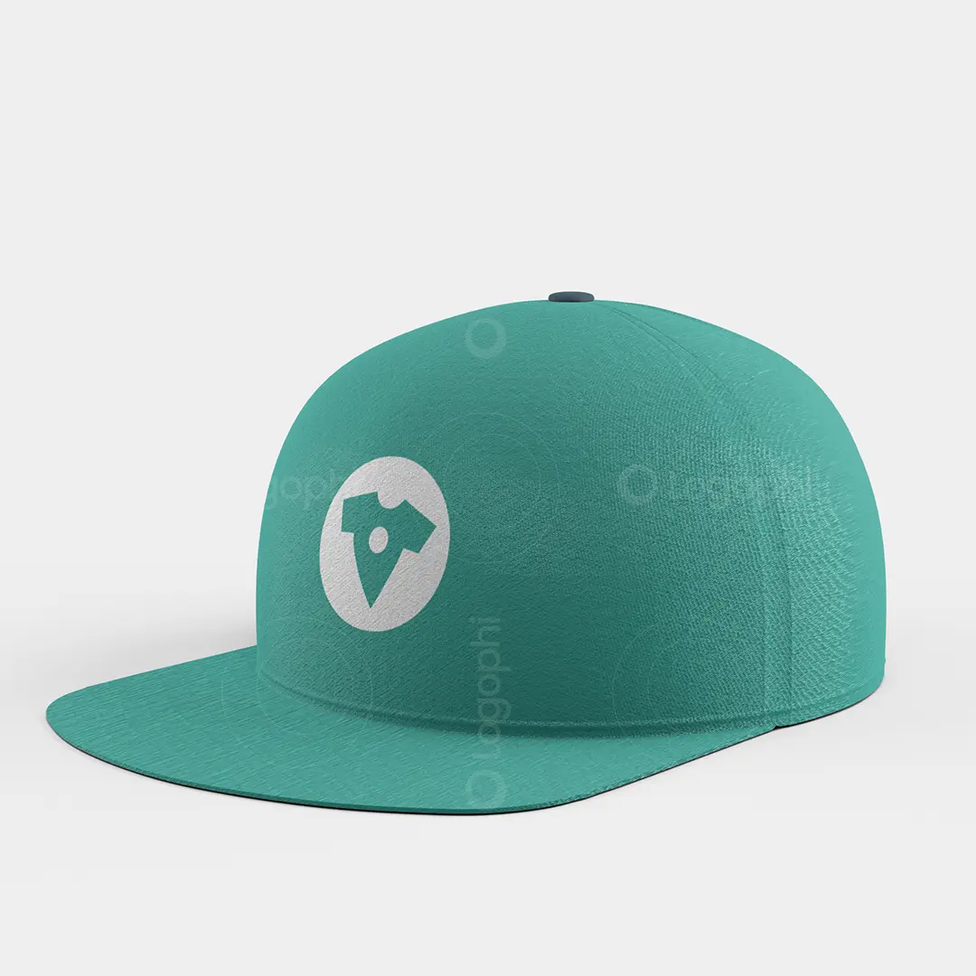 Pin and T-Shirt Symbol Logo for sale Hat Mockup