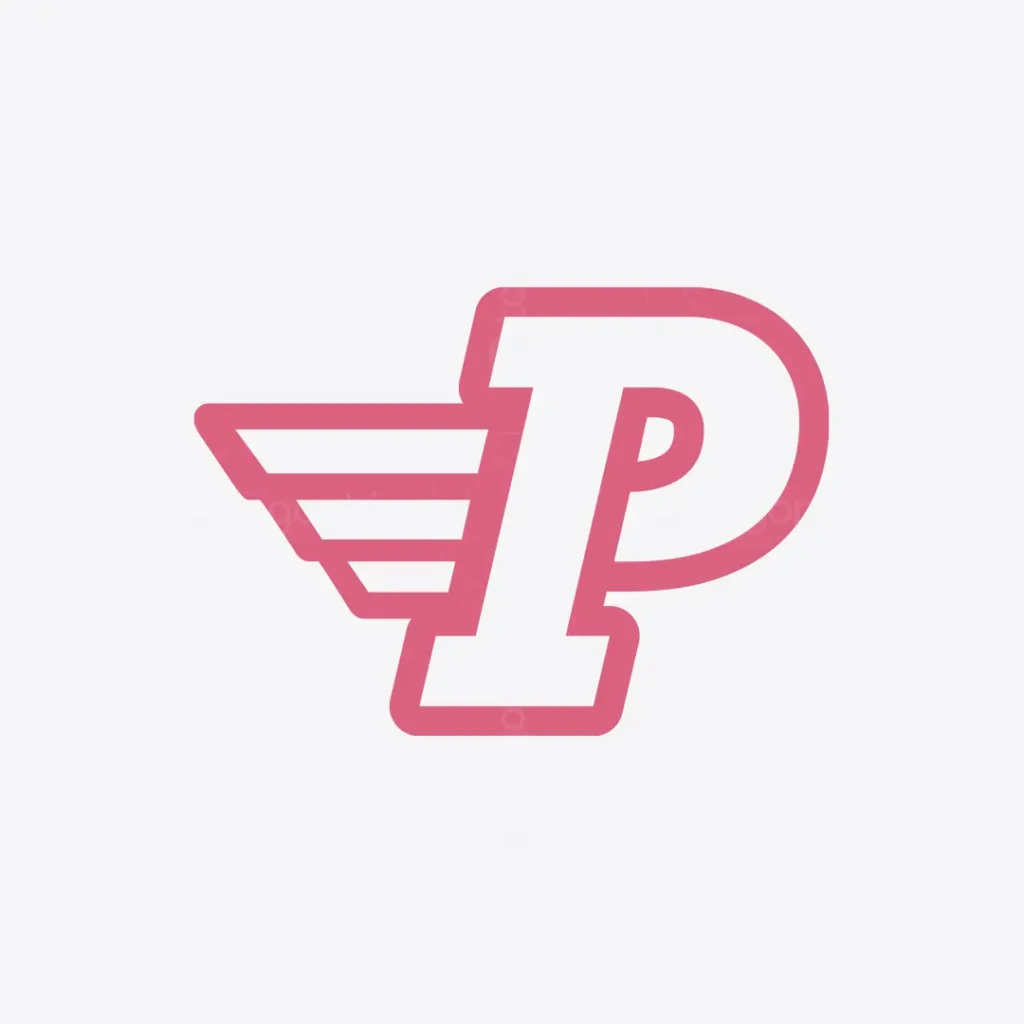 Power P Wings Logo for sale