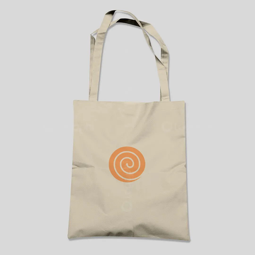 Swirl Core Logo for sale Bag Mockup