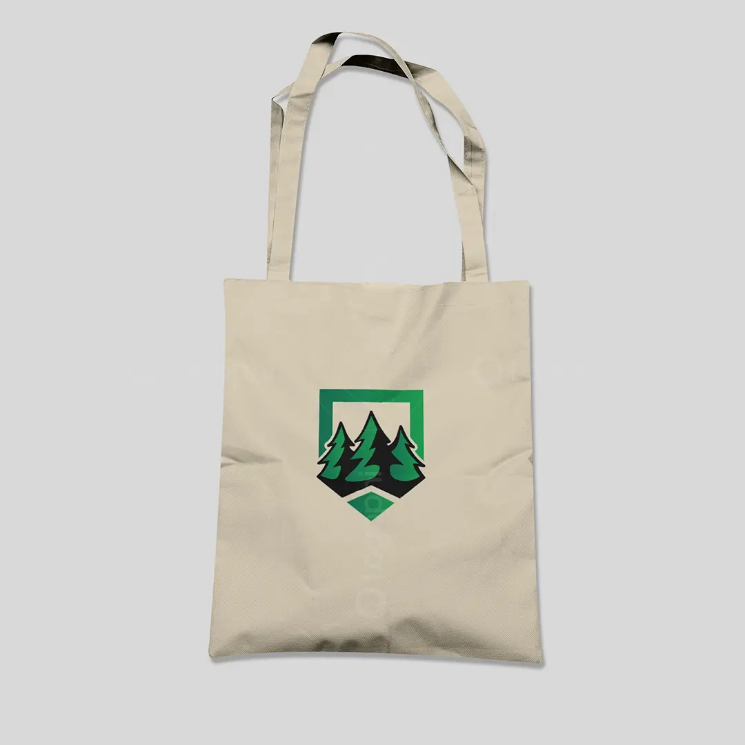 Tree Shield Logo for sale Bag mockup