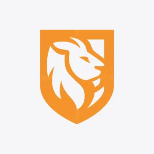 Valor Lion Shield Logo for sale