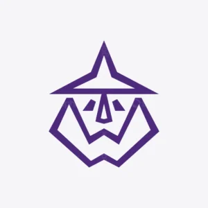 W Wizard Emblem Logo for sale