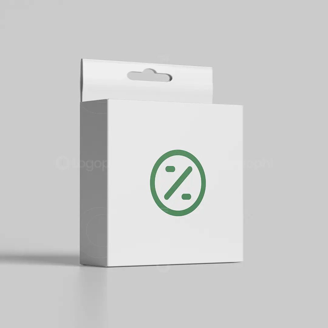 Z Percent Finance Logo for sale Box Mockup