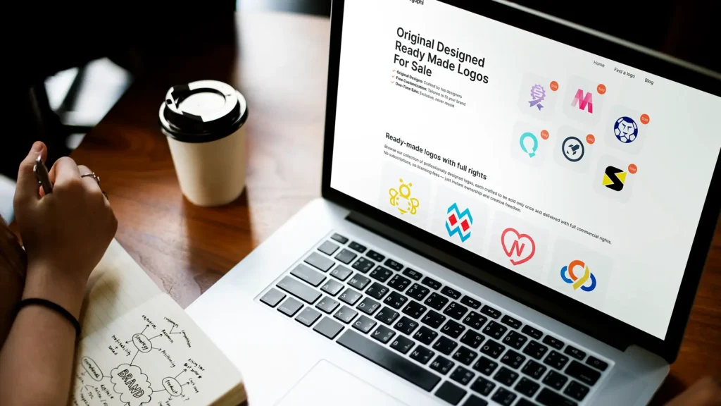 ready-made logo vs designing new brand
