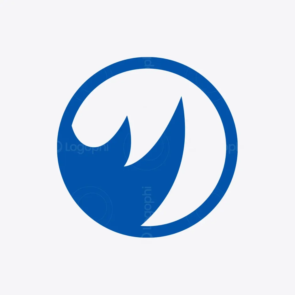 Blue Rhino Horn Logo for sale