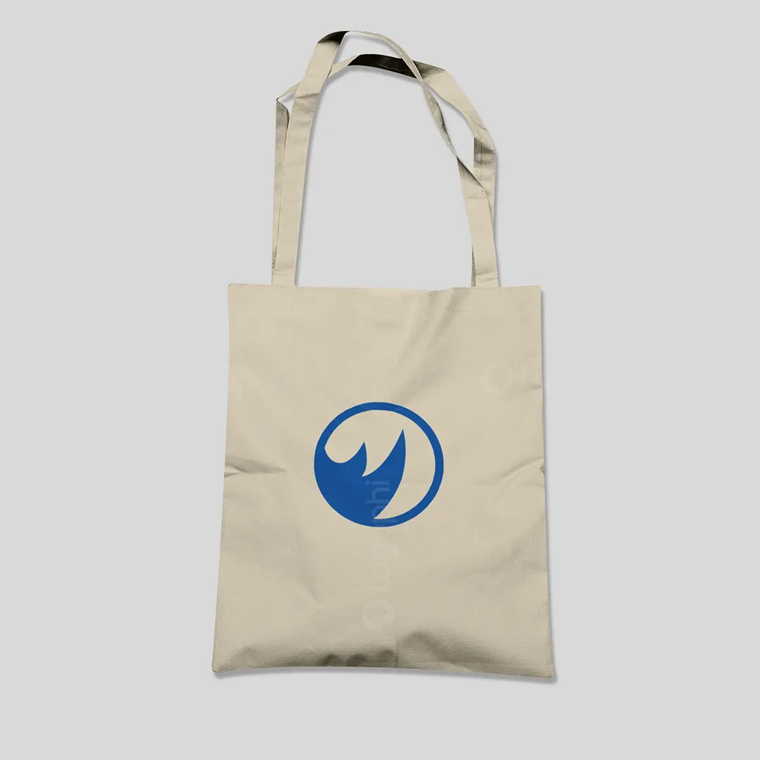 Blue Rhino Horn Logo for sale Bag mockup