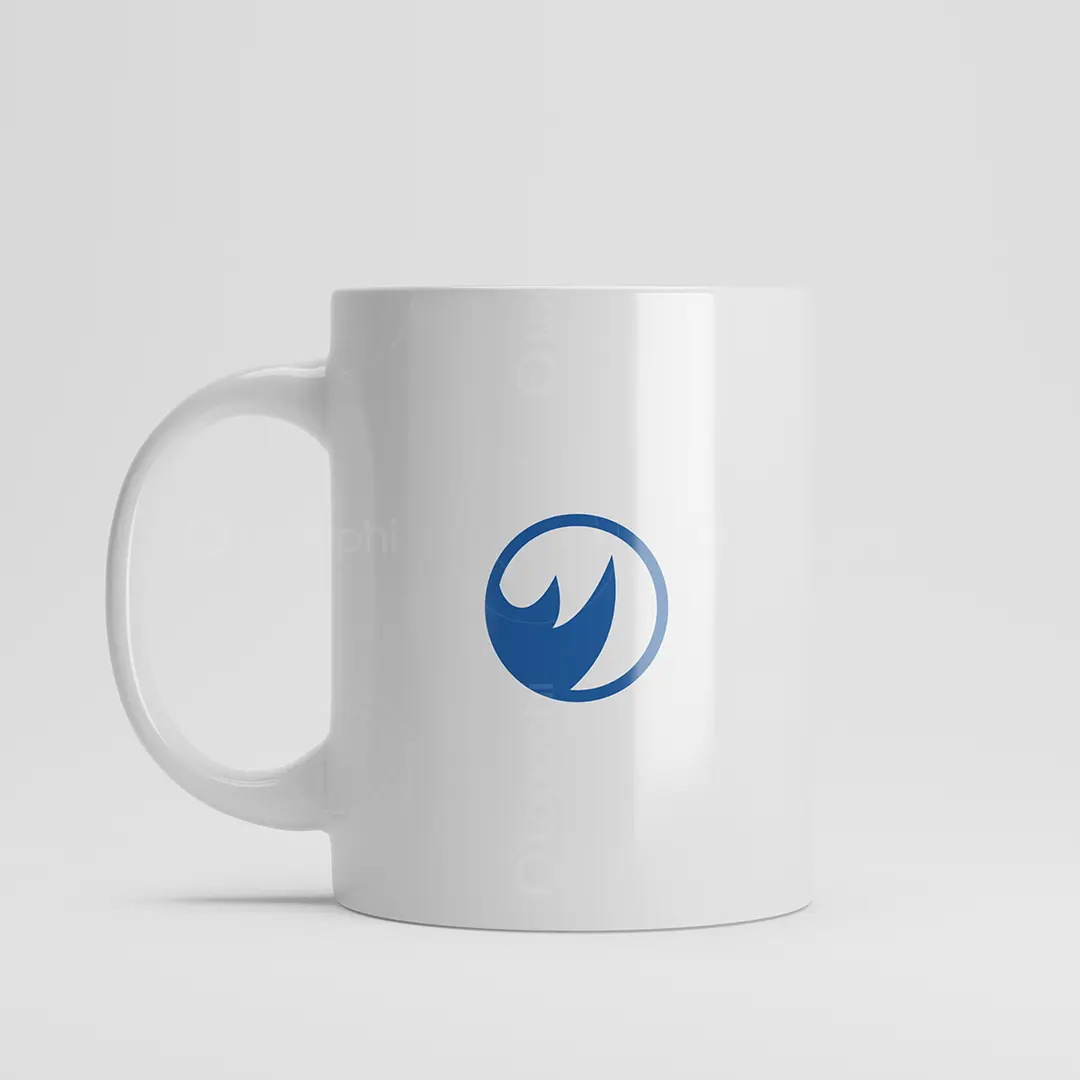 Blue Rhino Horn Logo for sale Mug mockup
