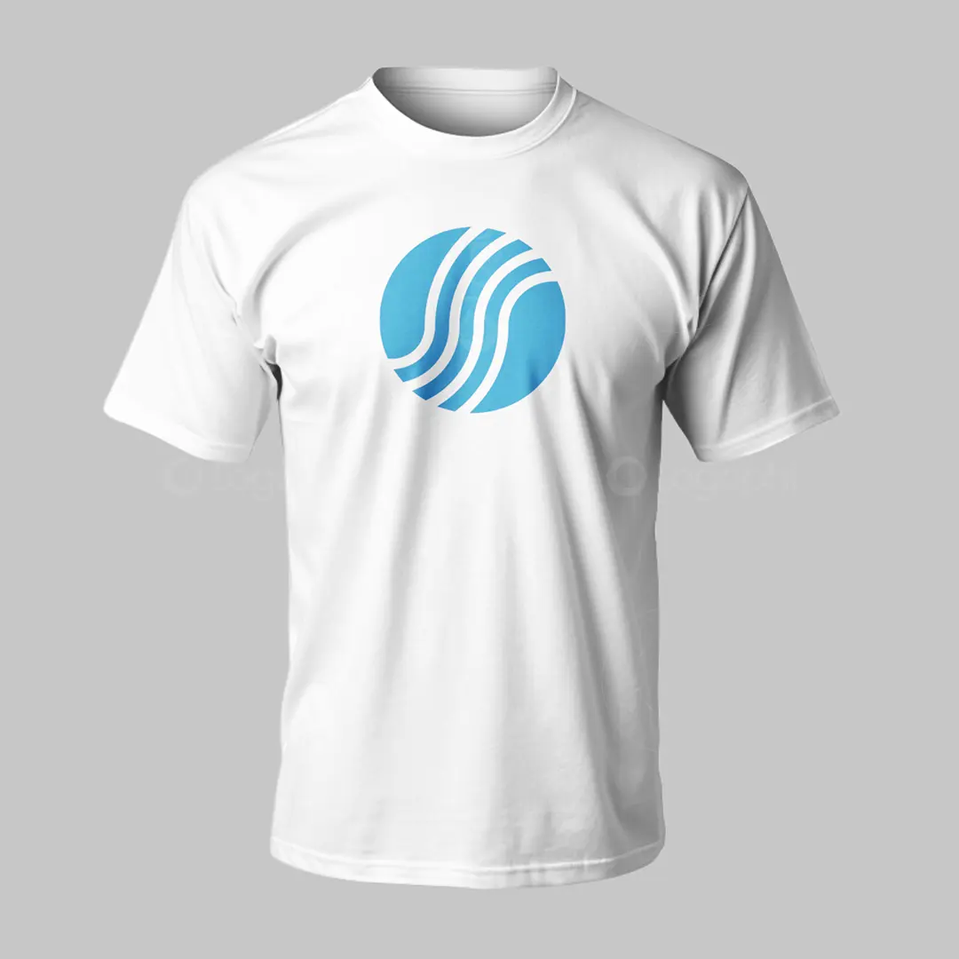 Minimalist Streamline S Logo for sale T-Shirt Mockup