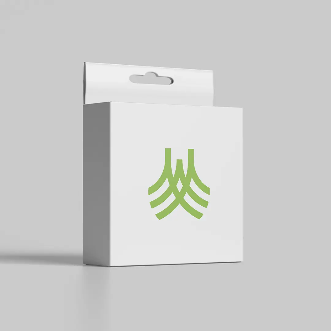 W Farming Logo For sale Box Mockup