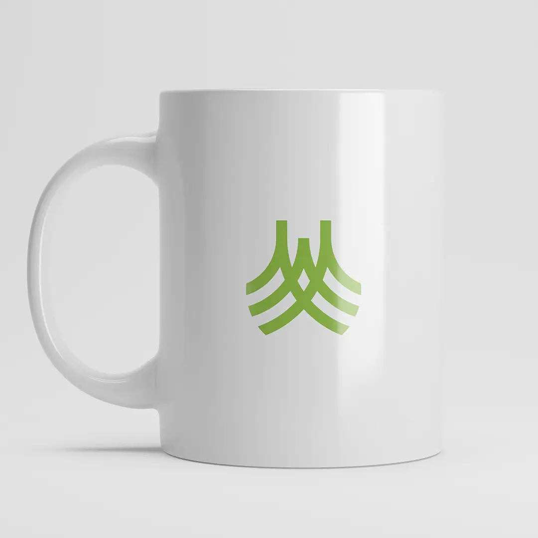 W Farming Logo For sale Mug Mockup