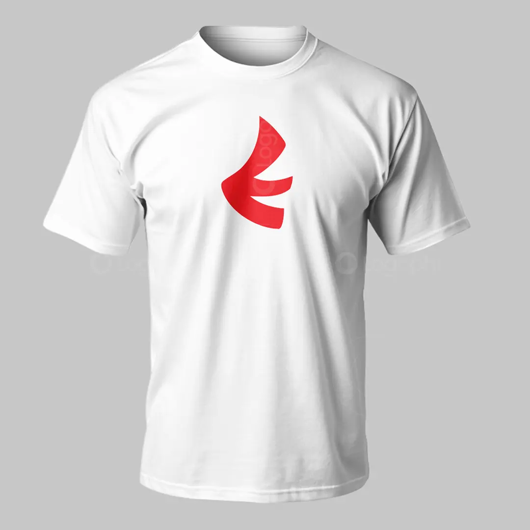 Fire E logo for sale T-Shirt Mockup