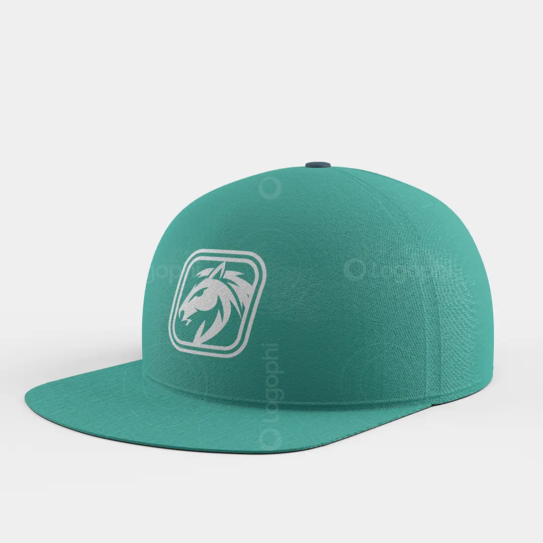 Horse Head Sports Logo for sale Hat Mockup