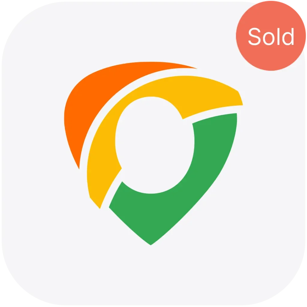 Pin phone logo design