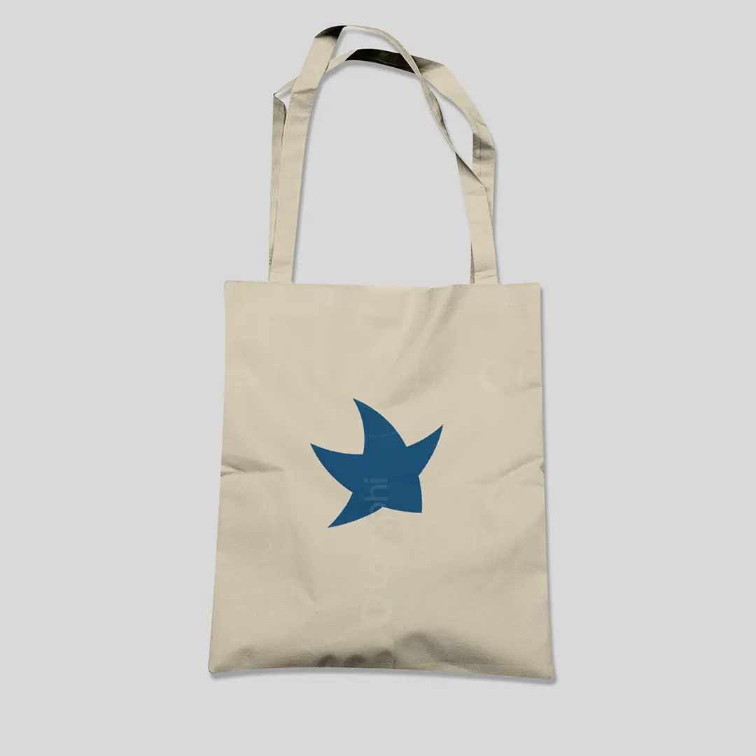 Dancing Star Logo for sale Bag Mockup