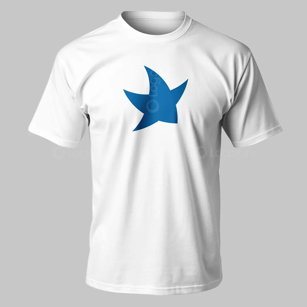 Dancing Star Logo for sale T-Shirt Mockup