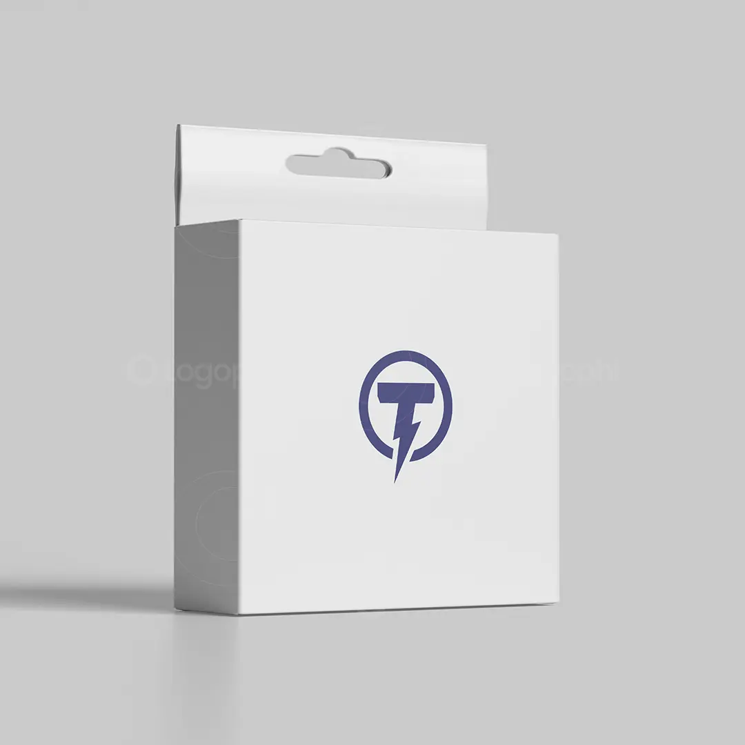 Electric Hammer Logo for sale Box Mockup