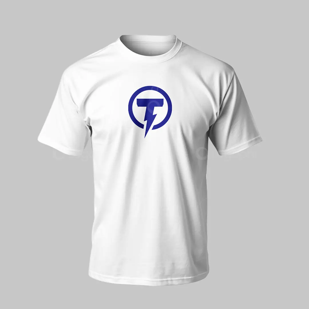 Electric Hammer Logo for sale T-Shirt Mockup