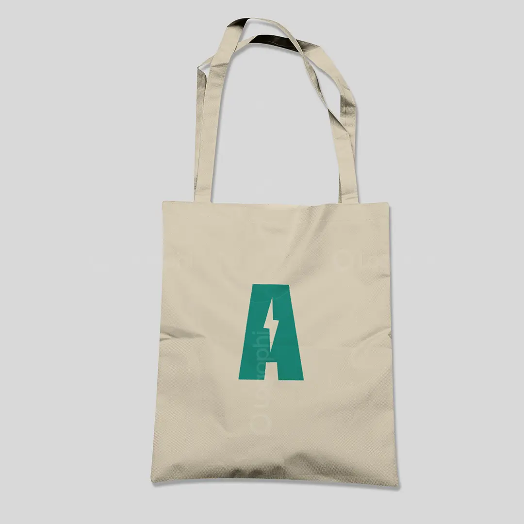 Energy A logo for sale Bag Mockup