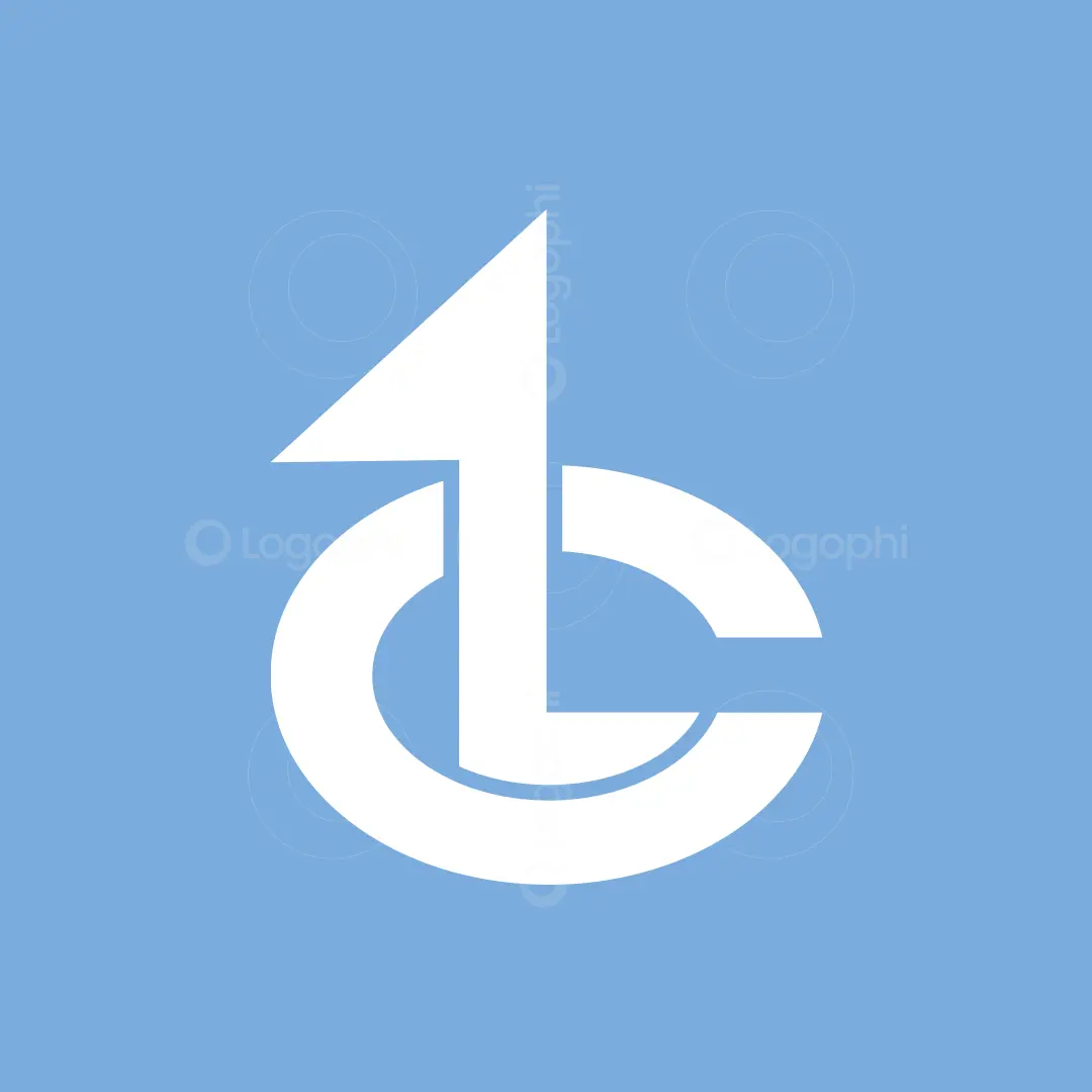 Golf C logo for sale Blue Background