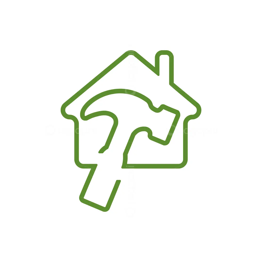 Green House Hammer Logo for sale
