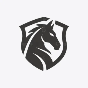 Horse Shield Logo for sale