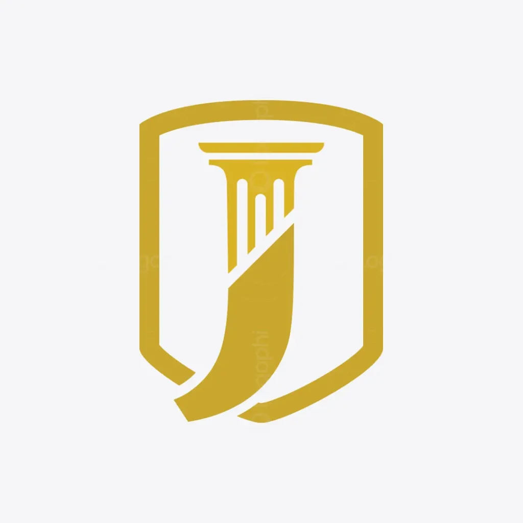 J Pillar Shield Logo for sale