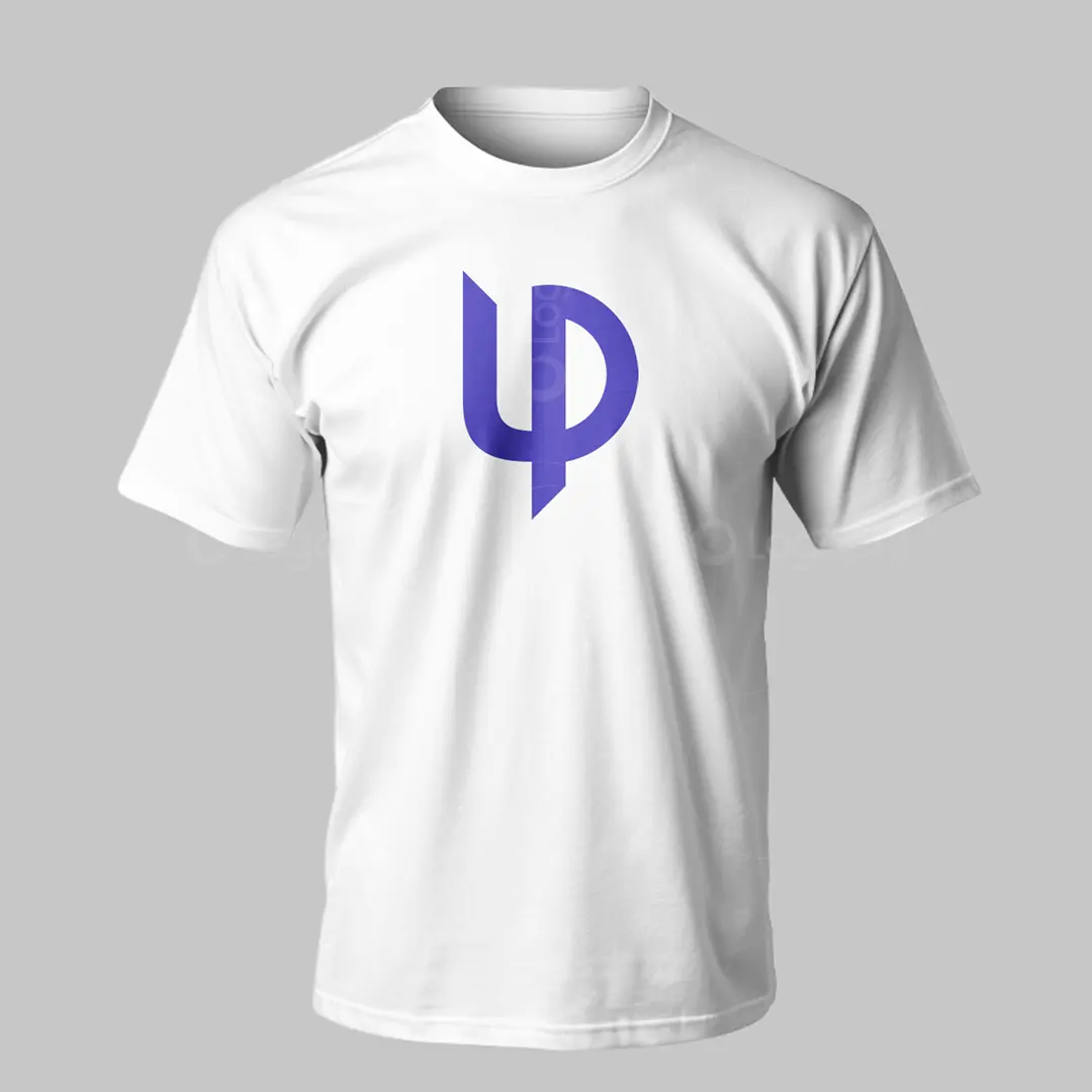 LP Phi Monogram Logo for sale T-Shirt Mockup
