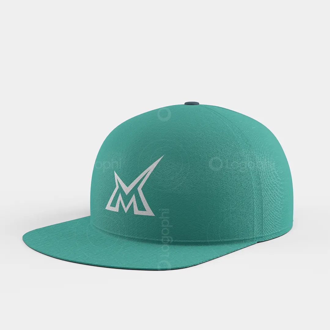 M Check Mark Logo for sale Hat Movckup