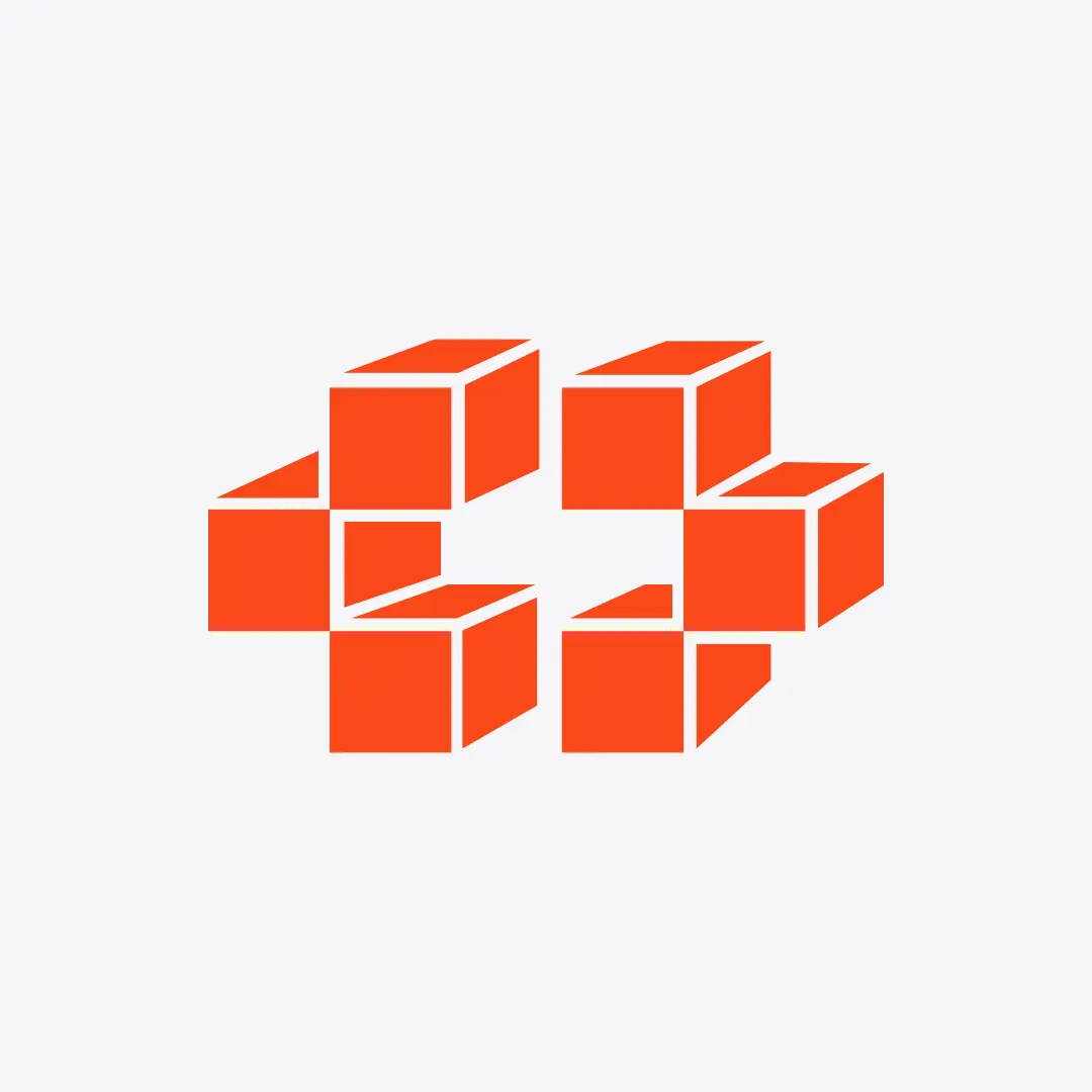 Red CD Blocks Logo for sale