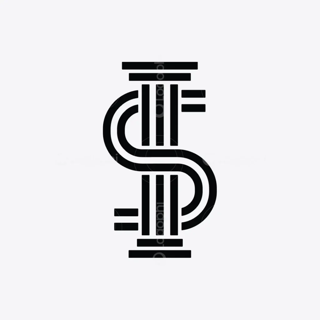 S Pillar Law Logo for sale