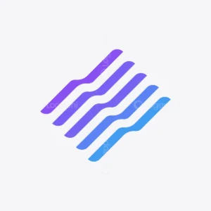 Abstract Lines Logo for sale