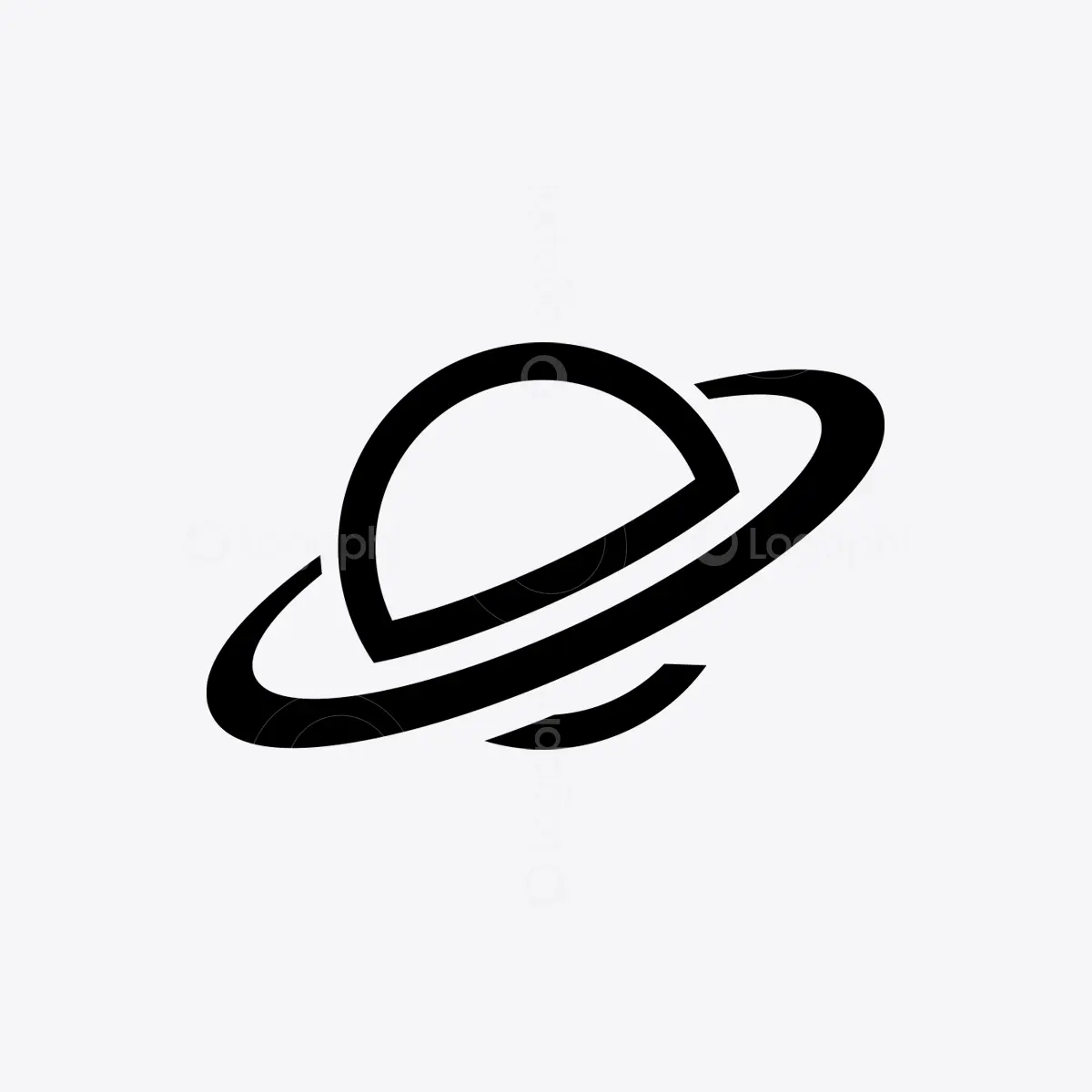 Black Letter e Saturn logo for sale