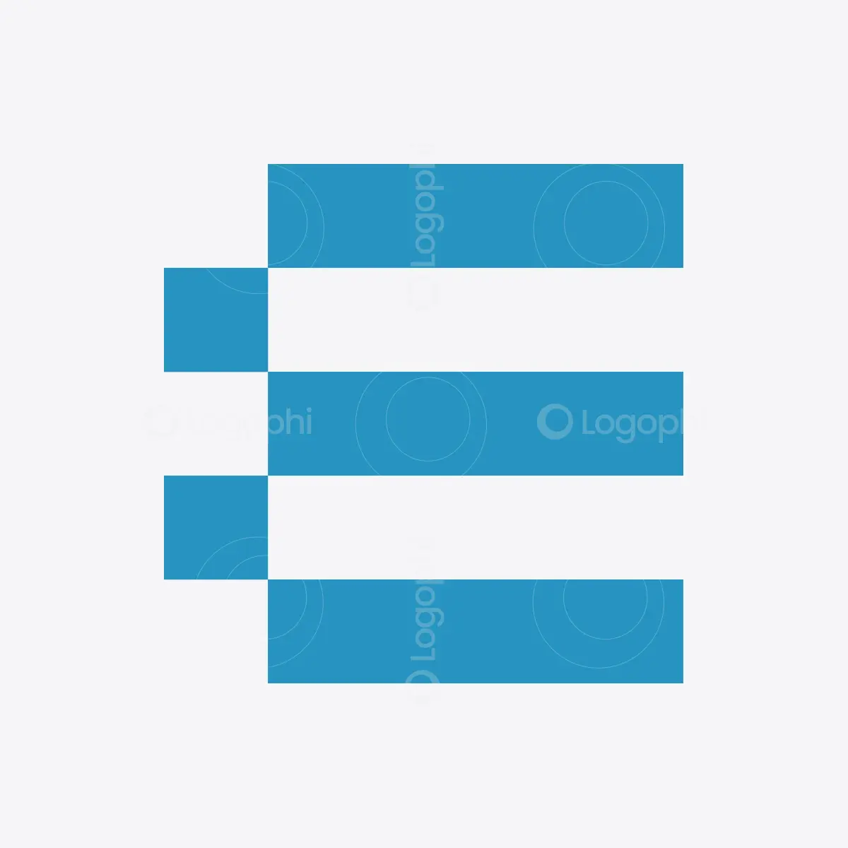 Blue Double E or Battery Logo for sale