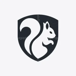Squirrel Shield Logo for sale