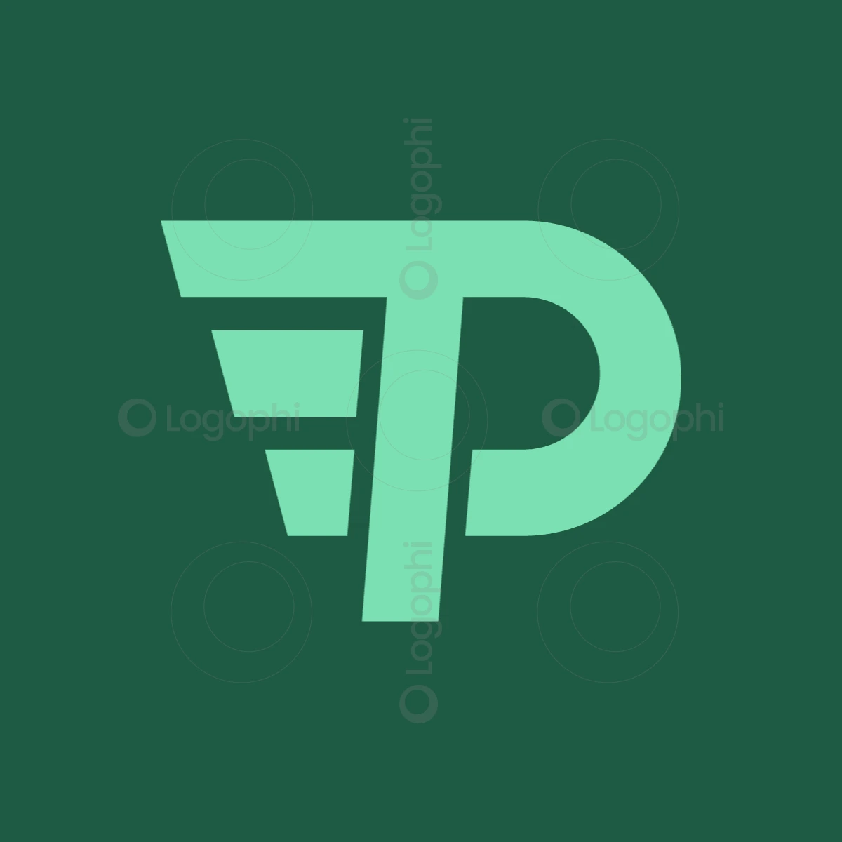 forest background mint pt speed logo for sale