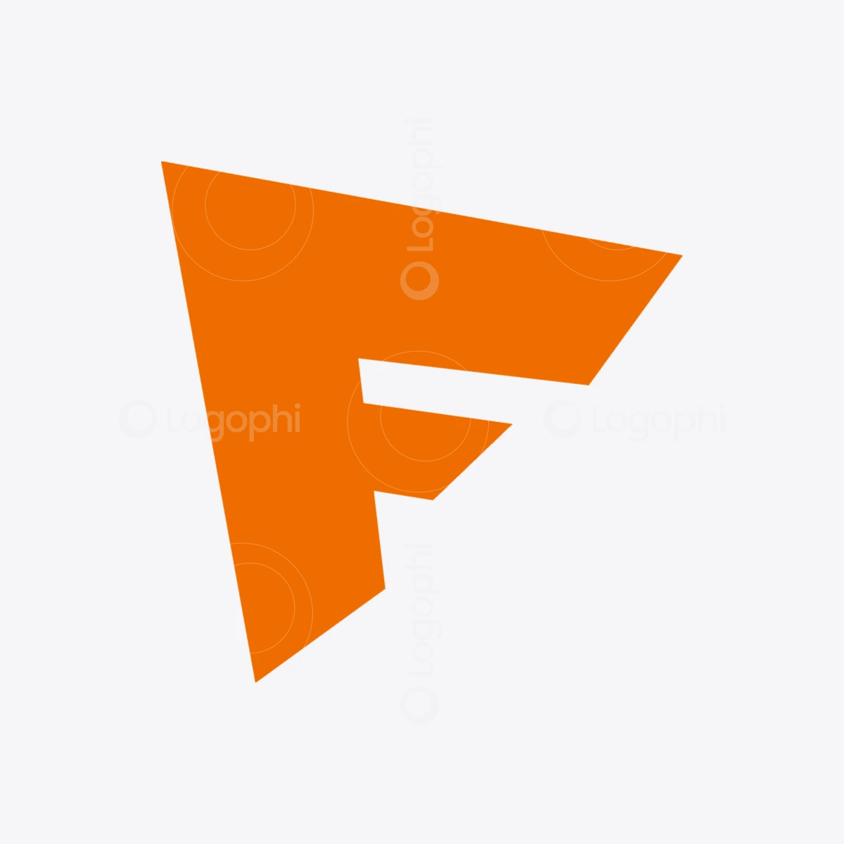 orange f pointer logo for sale